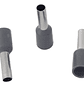 Terminal Ferrul Ferrule 2.5mm Gris 100und Cable 14 Awg - Miniatura 5