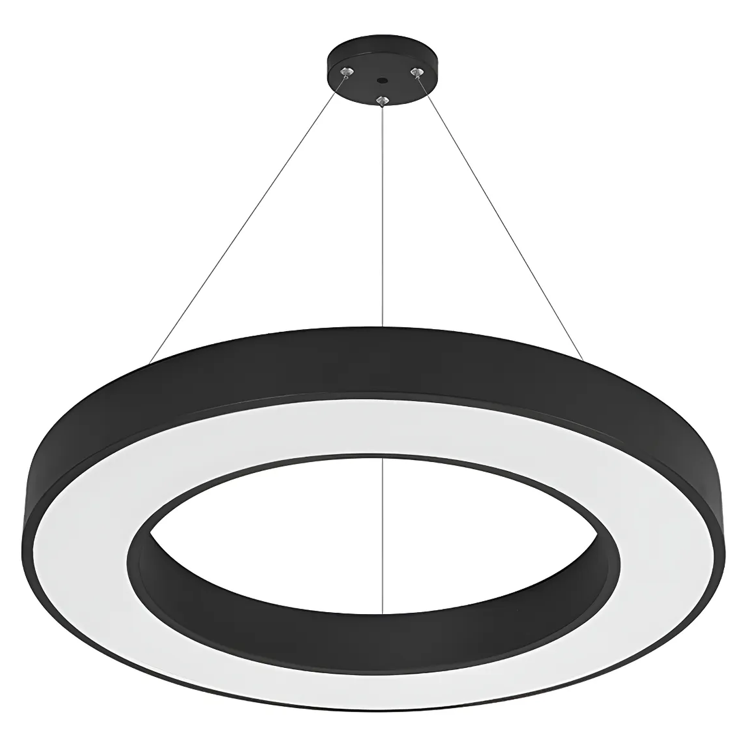 Lampara Led Colgante Redonda 60cm 42w Cct Fría/neutra/cálida 1