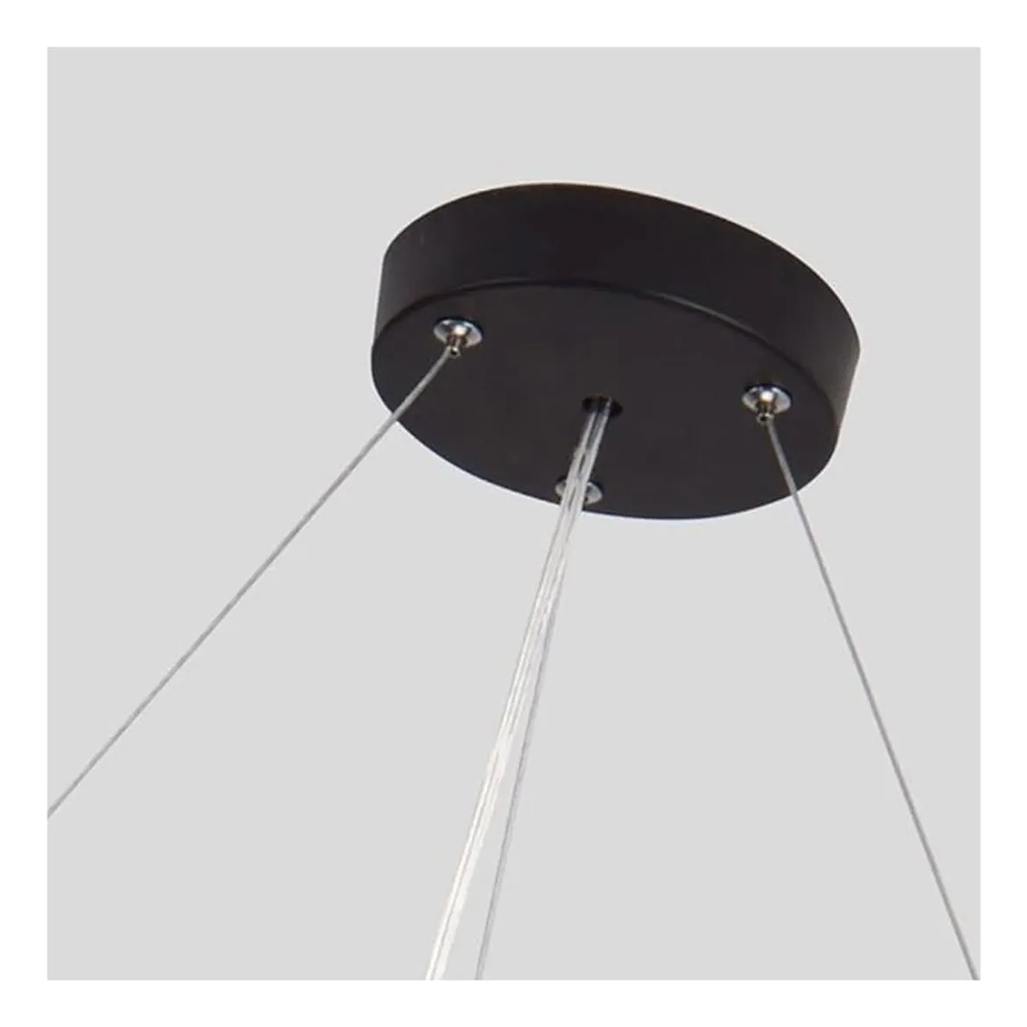 Lampara Led Colgante Redonda 60cm 42w Cct Fría/neutra/cálida 3