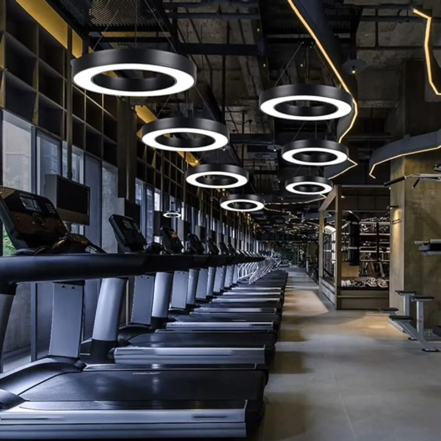 Lampara Led Colgante Redonda 60cm 42w Cct Fría/neutra/cálida 5