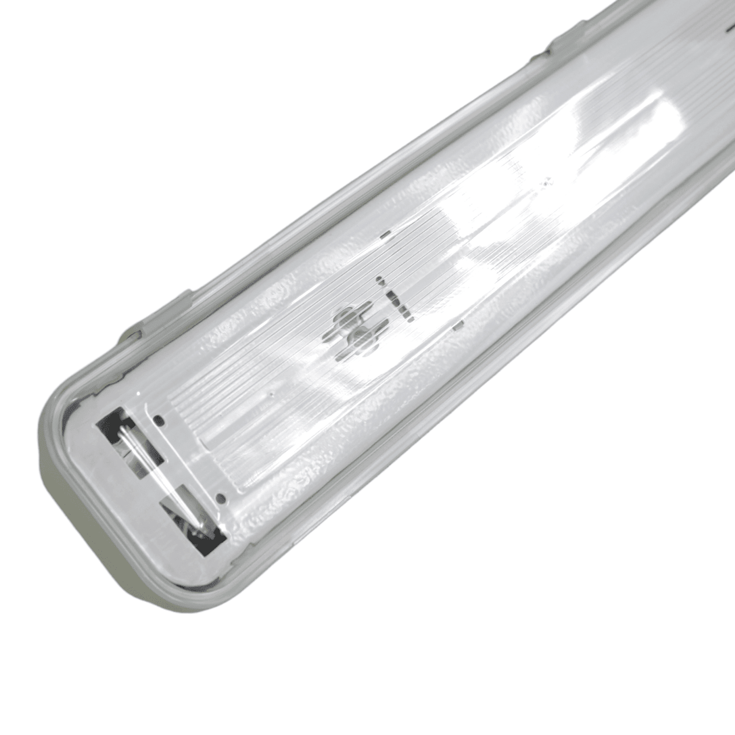 Equipo Estanco Hermético Policarbonato 2x18w Ip65 120cm 2