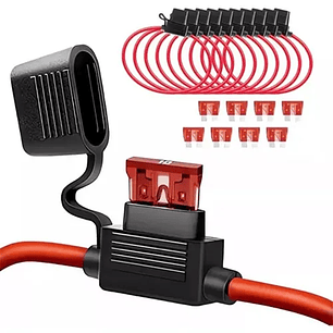 Porta Fusible 12 voltios