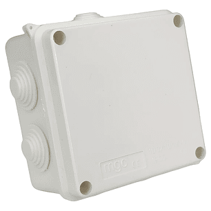 Caja Estanca Ip65 Ik07 Pvc Con 2 Conos 100x100x70