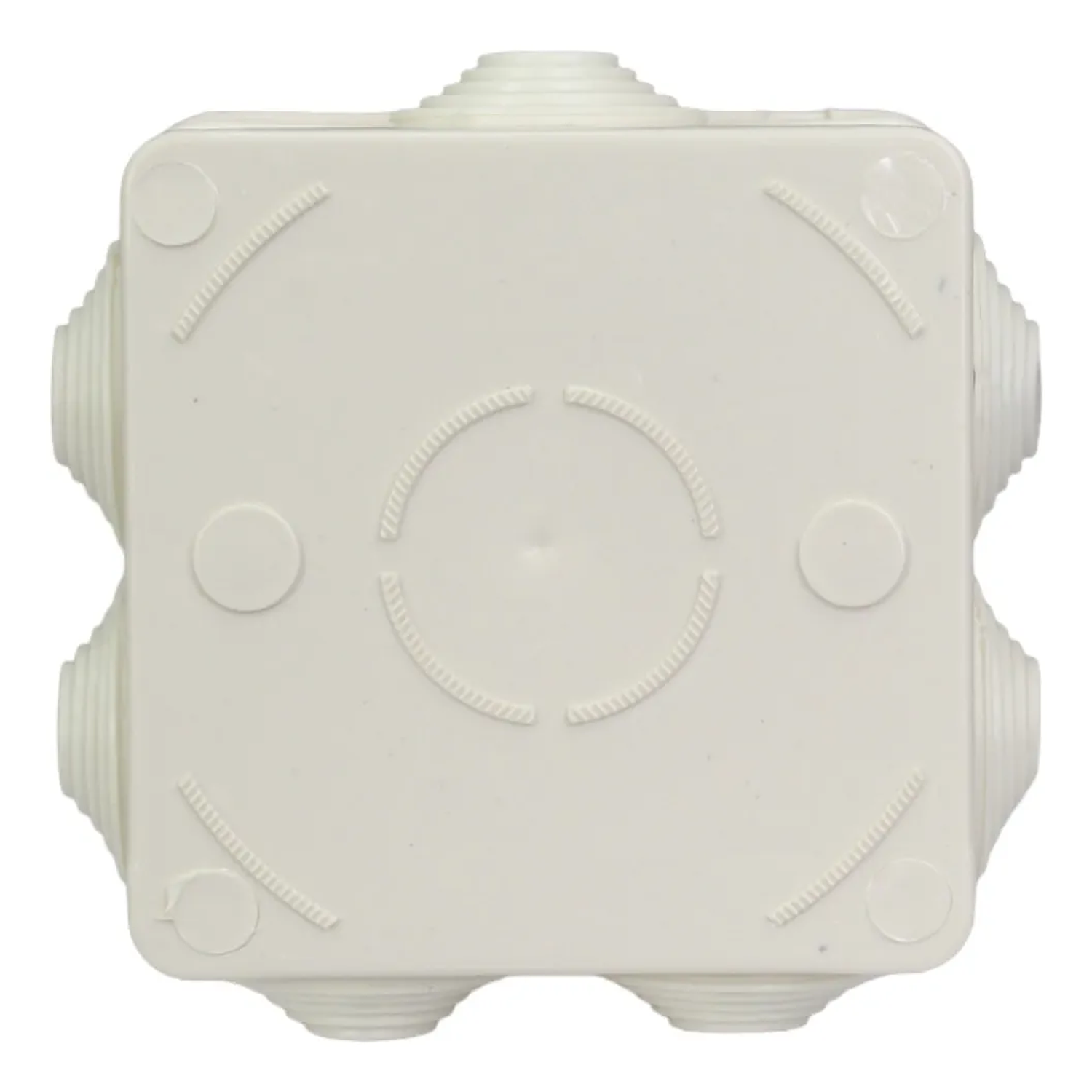 Caja Estanca Ip65 Ik07 Pvc Con 2 Conos 100x100x70 5