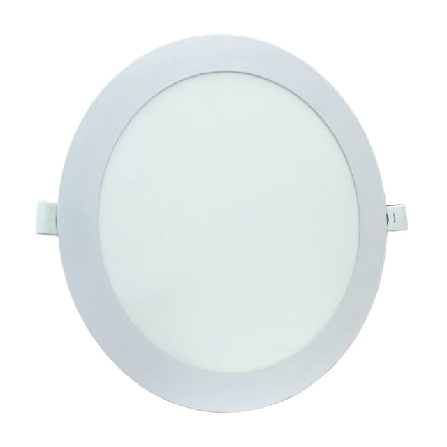 Foco Panel Led Redondo Embutido 18w Luz Fría