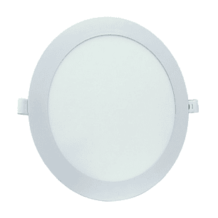 Foco Panel Led Redondo Embutido 18w Luz Fría