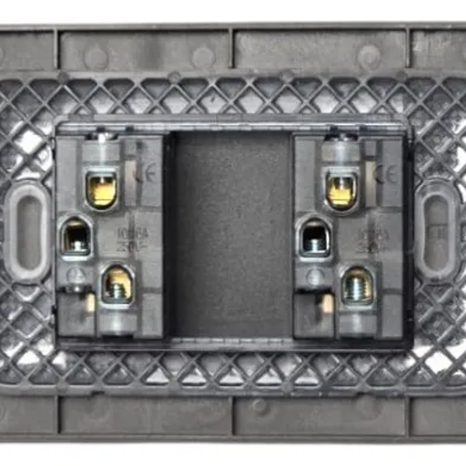Toma Simple 10a + Toma Bipaso 10/16a 250v Negro Cert Sec  4