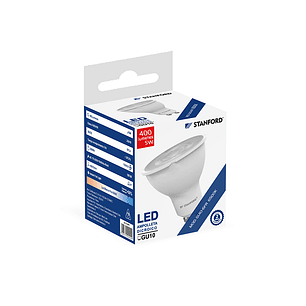 Ampolleta LED Dicroica 5W Gu10 6500K Certificada