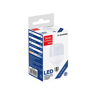 Ampolleta LED Ampolleta Alta Potencia 40W Luz Fría E27 Certificada