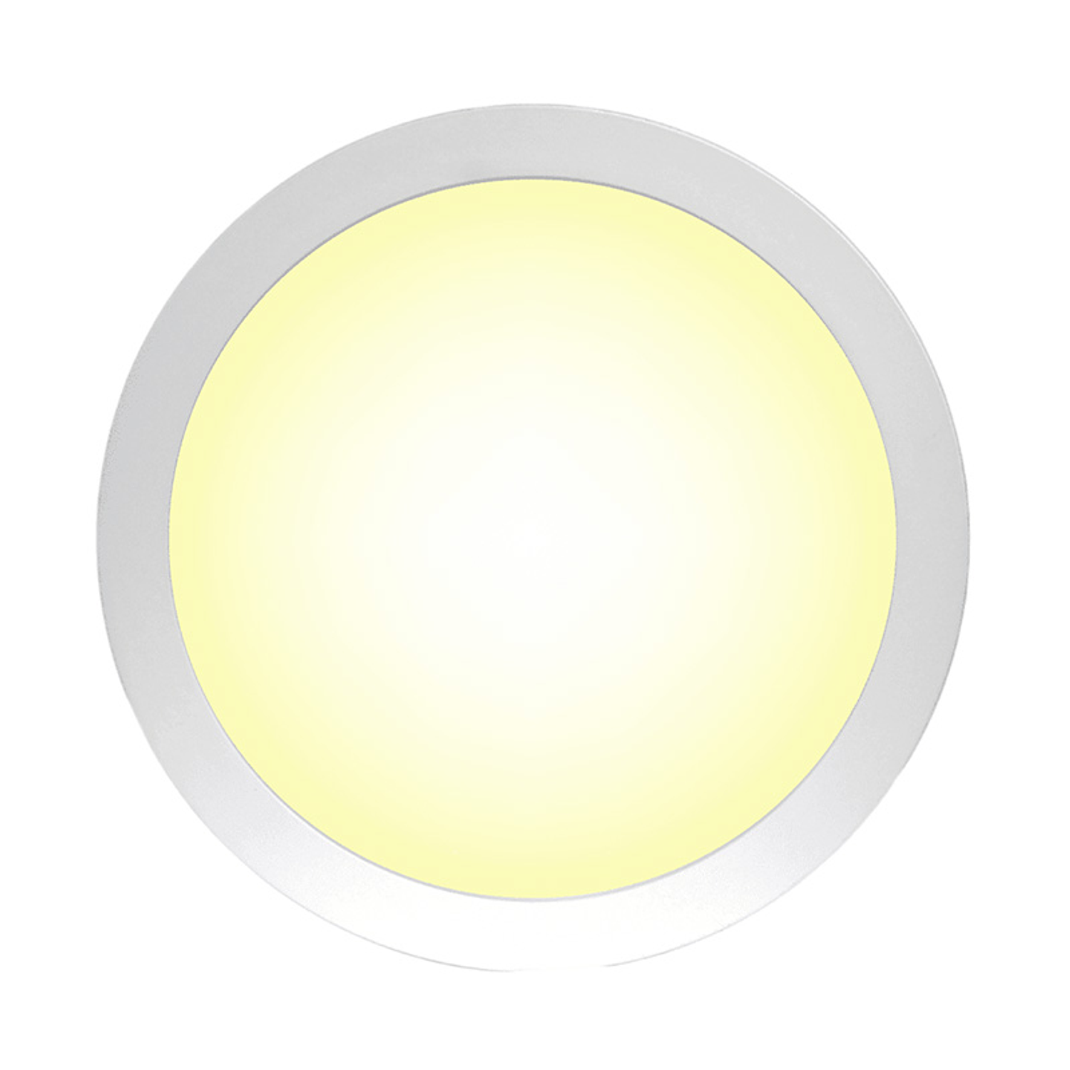 Panel Redondo Embutido 24W Luz Cálida Certificado 2