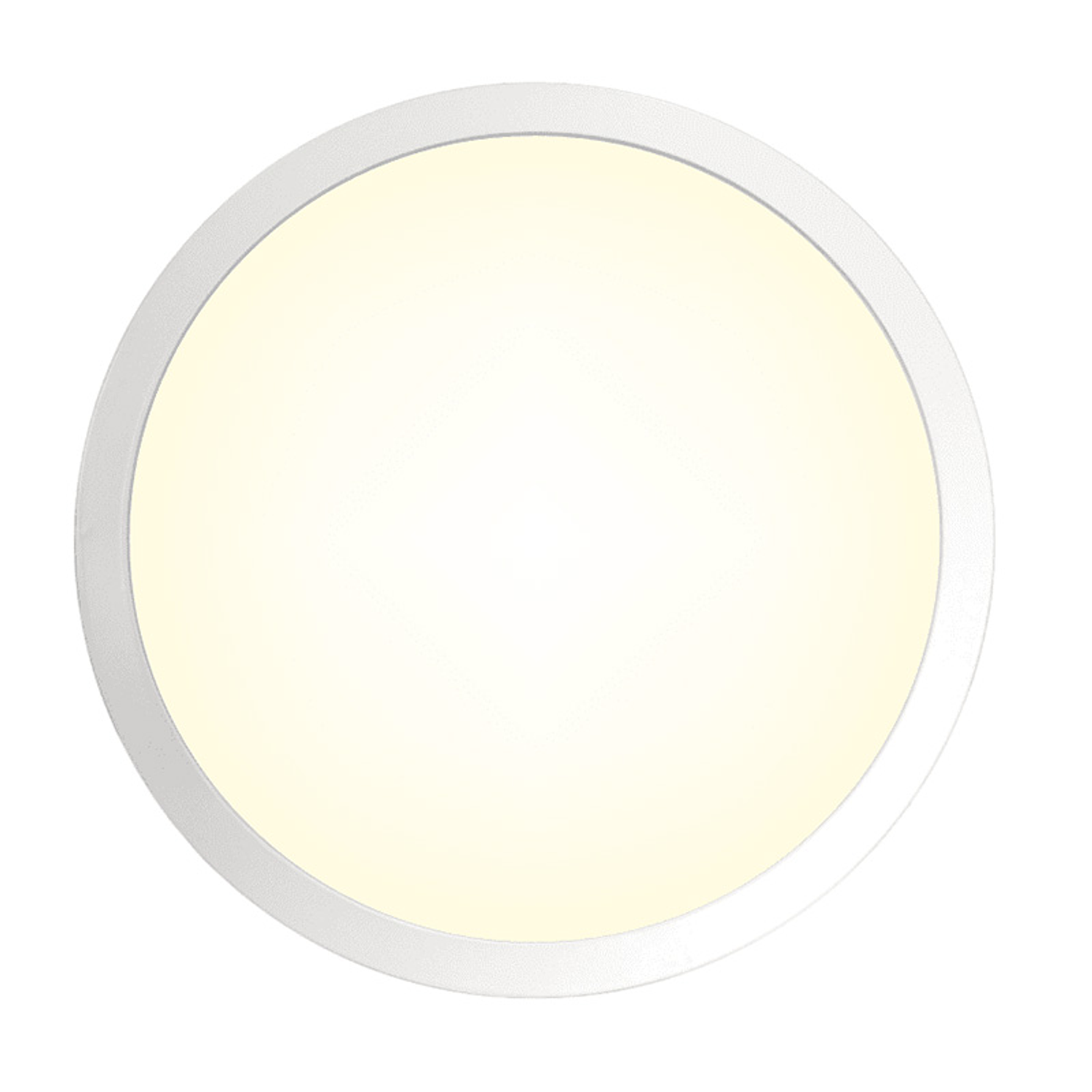 Panel Redondo Sobrepuesto 24W Luz Cálida 2