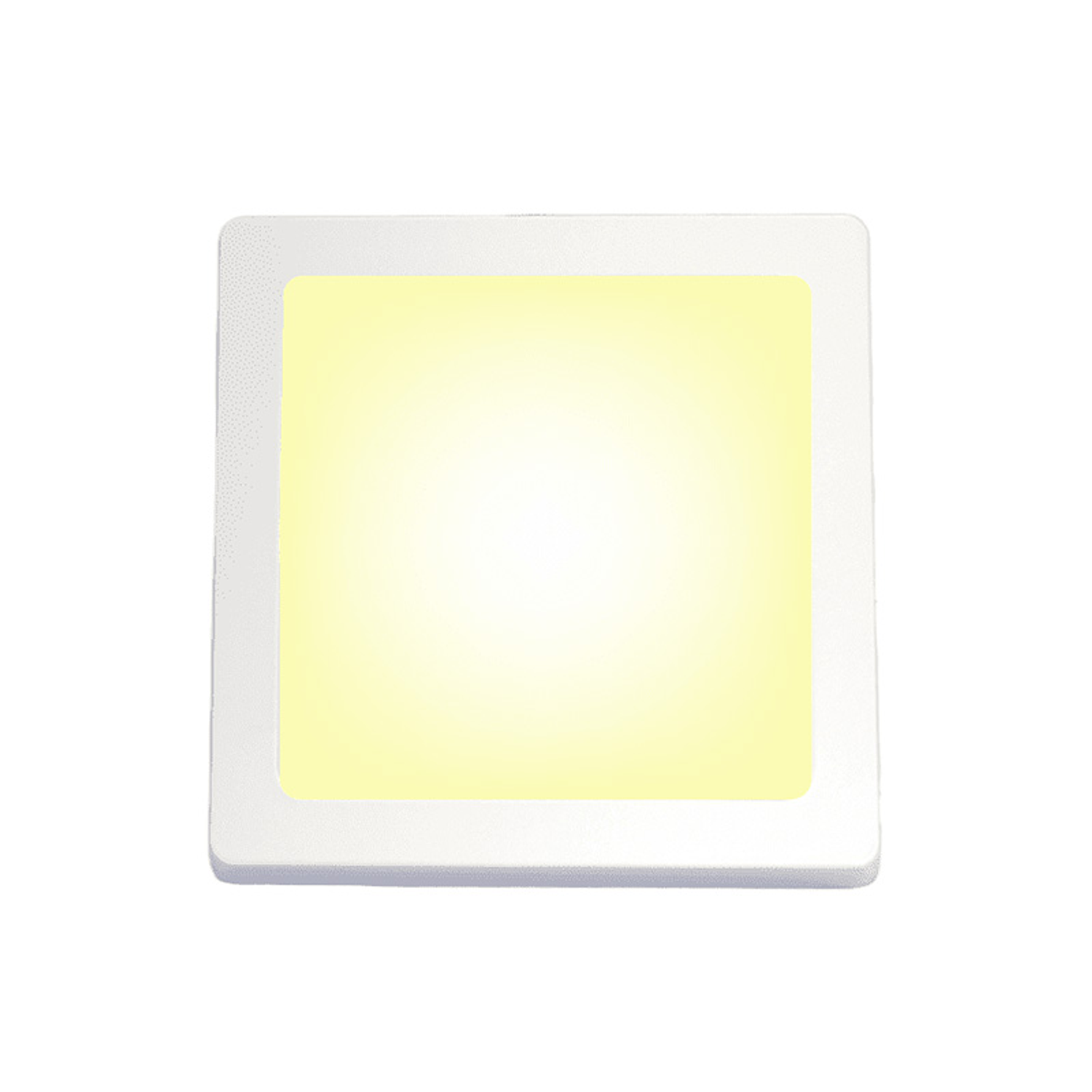 Panel Led Cuadrado Sobrepuesto 12W Luz Cálida 3