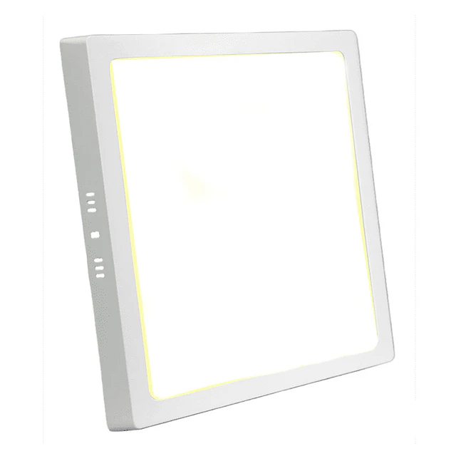 Panel Led Cuadrado Sobrepuesto PVC 24W Luz Fría- COPIAR