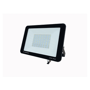 Proyector Slim Negro Ip65 50W 6500K