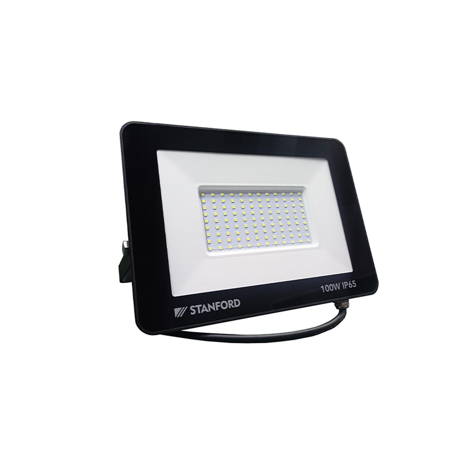 Proyector Slim Negro Ip65 100W 6500K 2