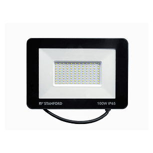 Proyector Slim Negro Ip65 100W 6500K