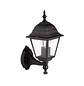Farol Exterior Colonial Negro 4 Caras Rosca E/27 Max 60W - Miniatura 1