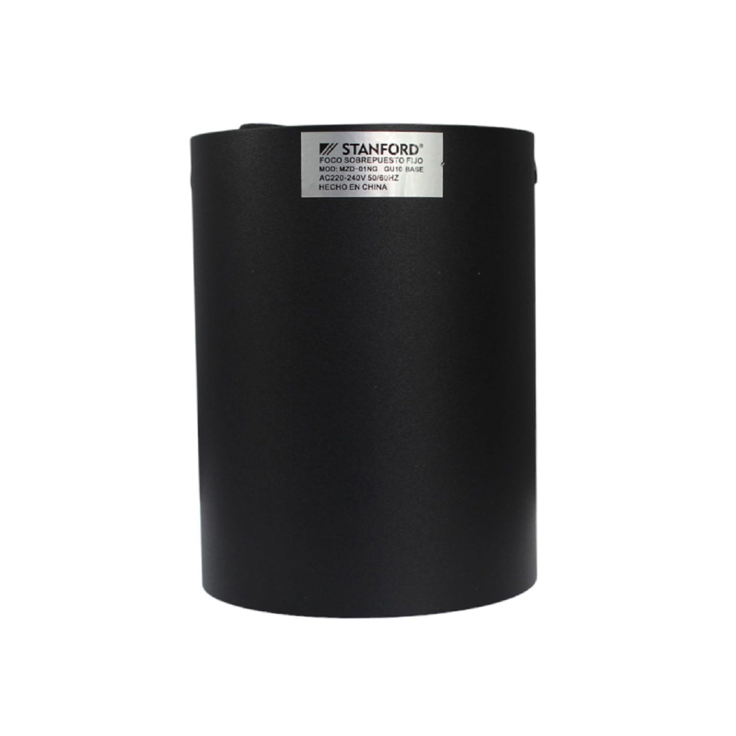 Foco Techo Sobrepuesto Gu10 Negro 2