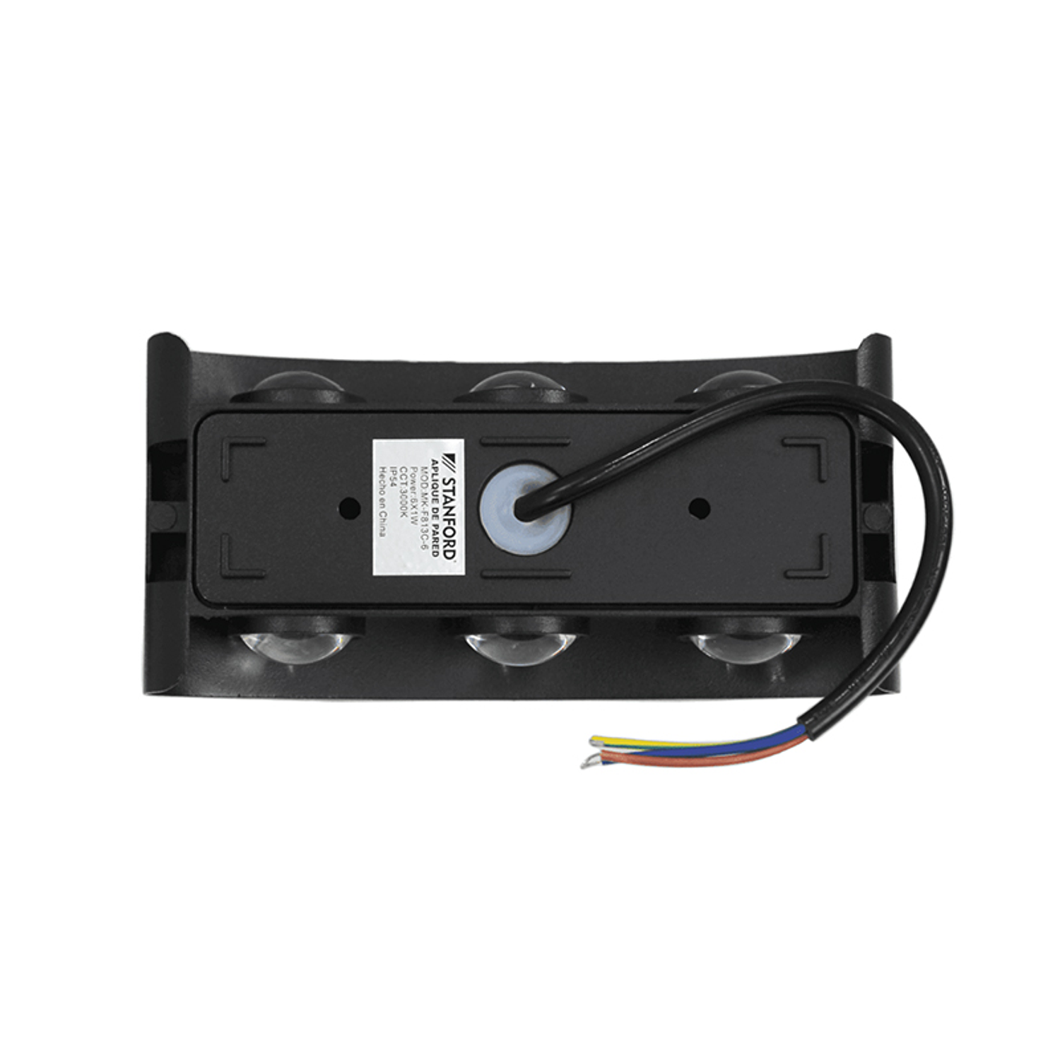 Aplique Mural 6X1W 3000K 2