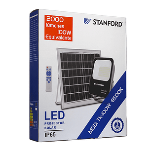 Proyector LED Solar 6500K 100W 