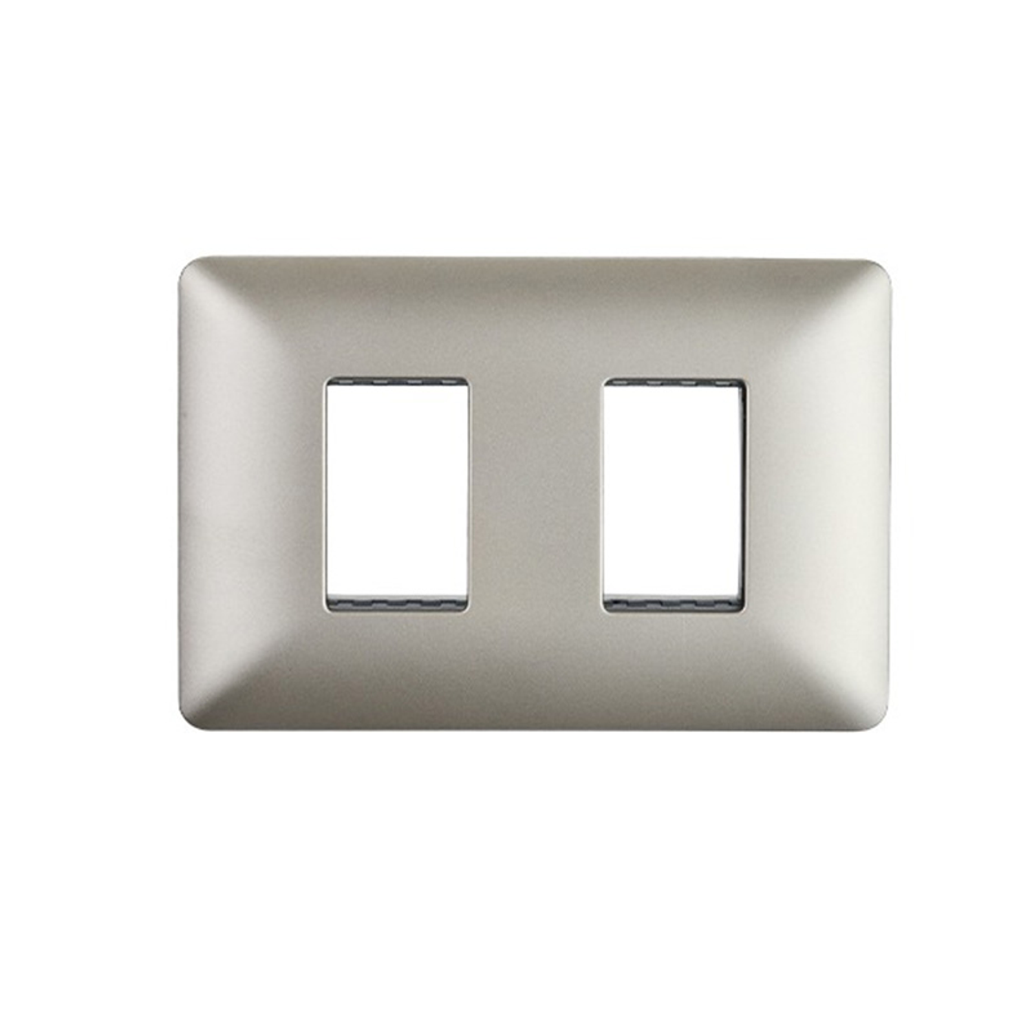 Placa Doble C/Soporte (Champange) 2