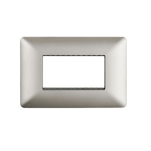 Placa Triple C/Soporte (Champange)