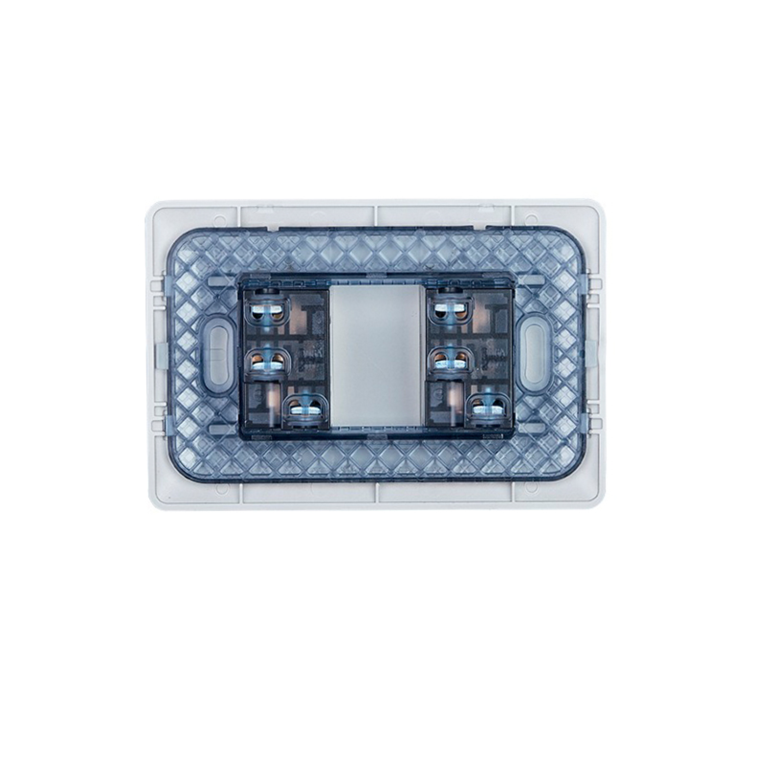 Enchufe de Pared Doble Bipaso 10/16A 250V (Blanco) 3