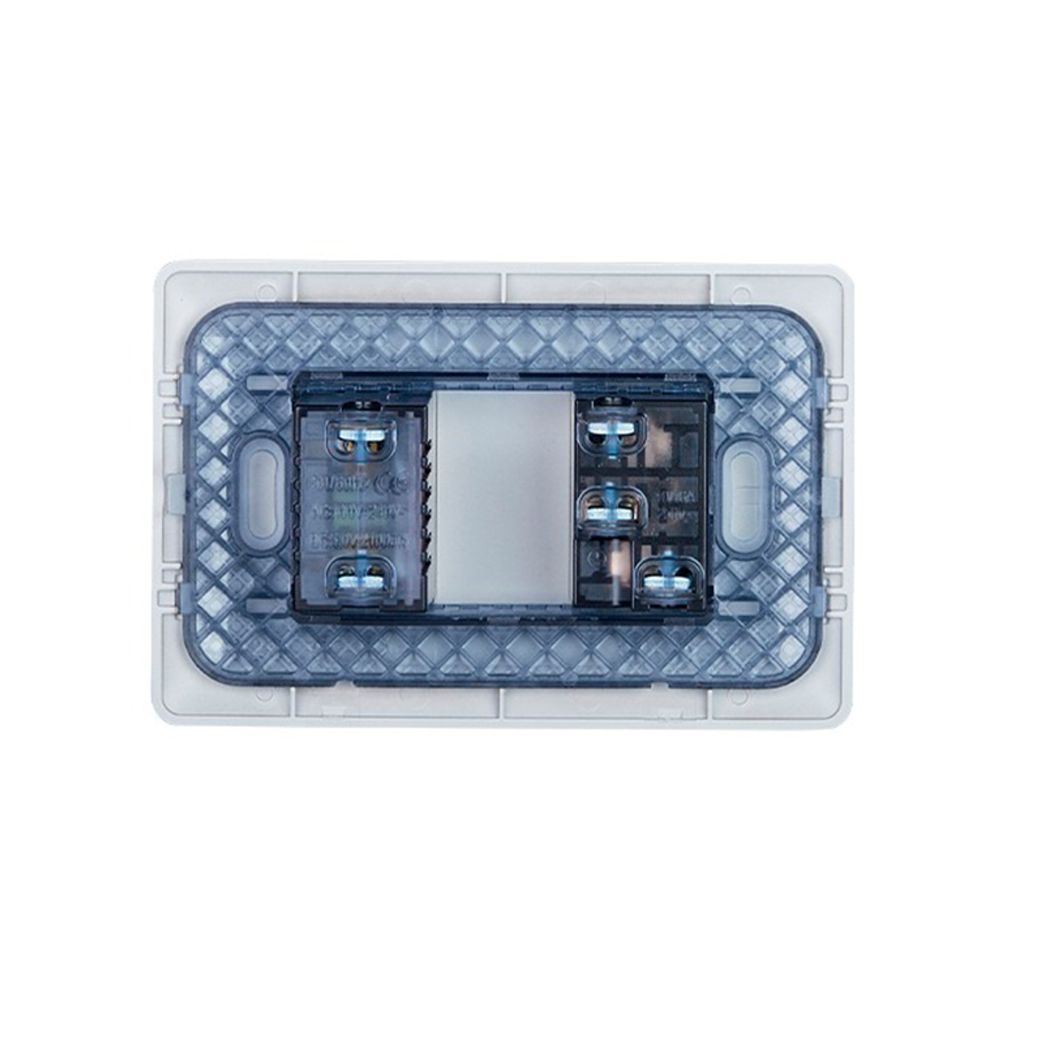 Enchufe de Pared Simple 10A + Enchufe de Pared Simple Bipaso 10/16A 250V (Blanco) 3