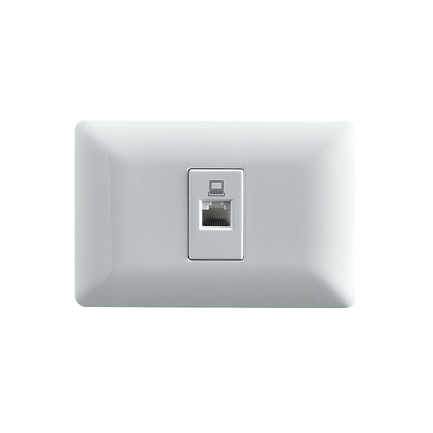 Toma Red Computacion (Blanco) 2