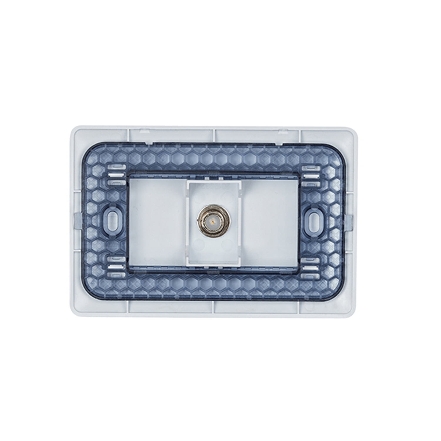 Toma Coaxial Rg6 (Blanco) 3