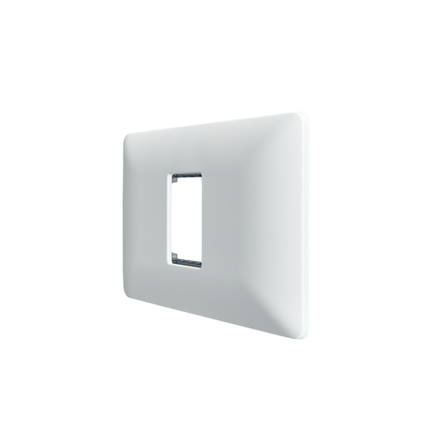 Placa Simple C/Soporte (Blanco) 1