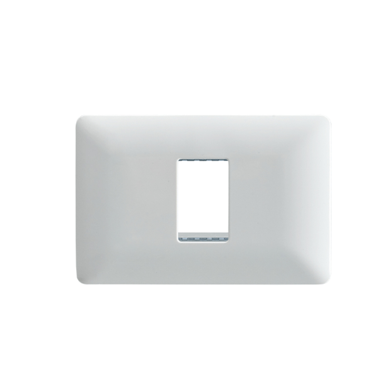 Placa Simple C/Soporte (Blanco) 2