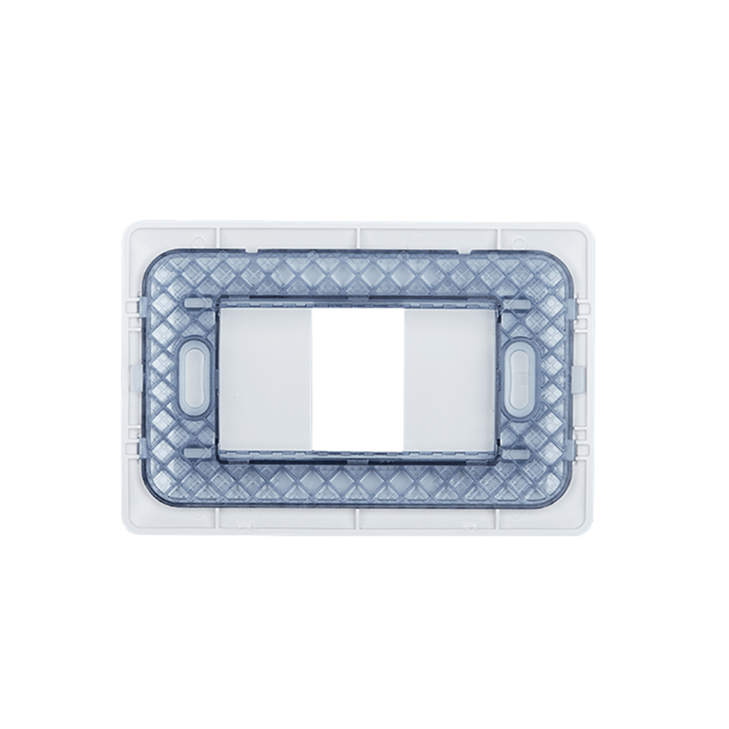 Placa Simple C/Soporte (Blanco) 3