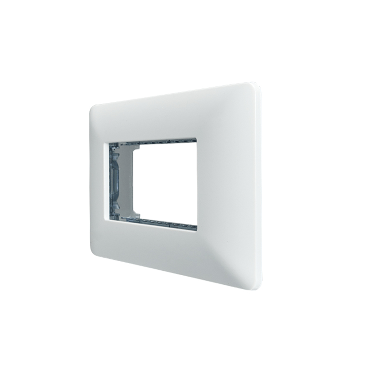 Placa Triple C/Soporte (Blanco) 1