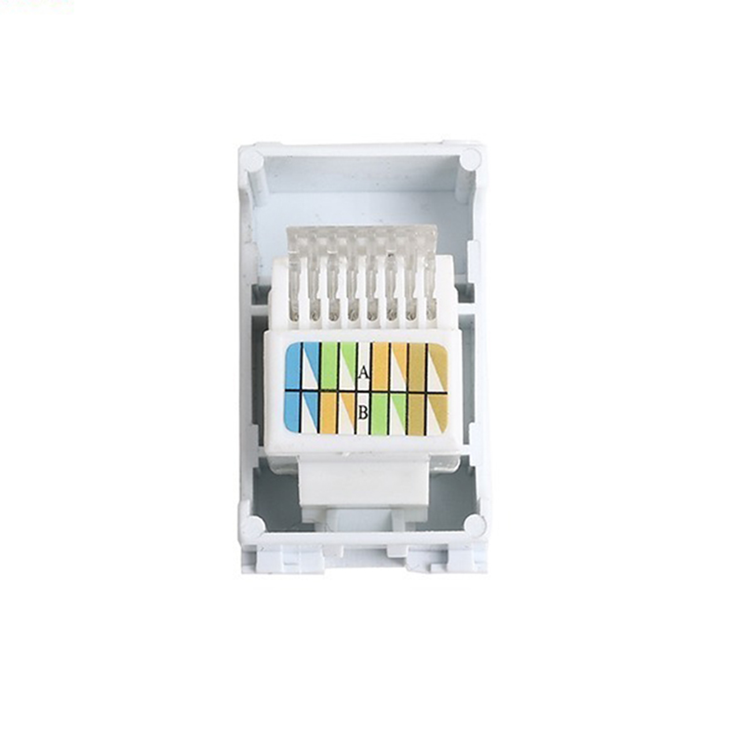 Modulo Toma Telefonica Rj11 (Blanco) 3