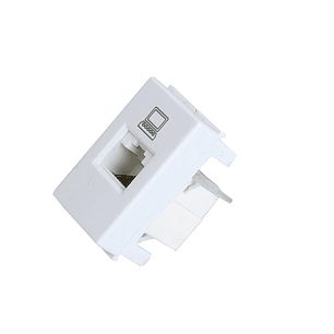 Modulo Toma Red Computacion Rj45/6E (Blanco)
