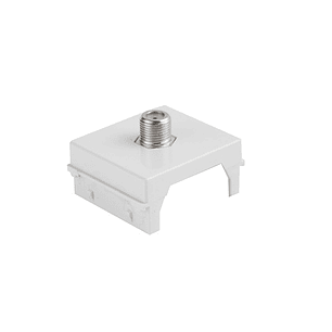 Modulo Toma Coaxial Rg6 (Blanco)