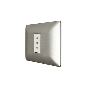 Enchufe de Pared Simple 10A 250V (Champange)