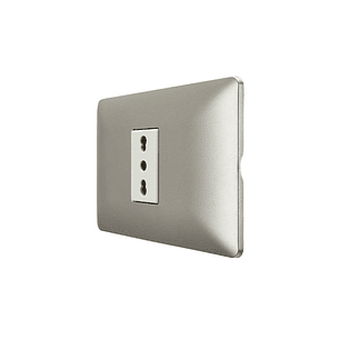 Enchufe de Pared Simple Bipaso 10/16A 250V (Champange)