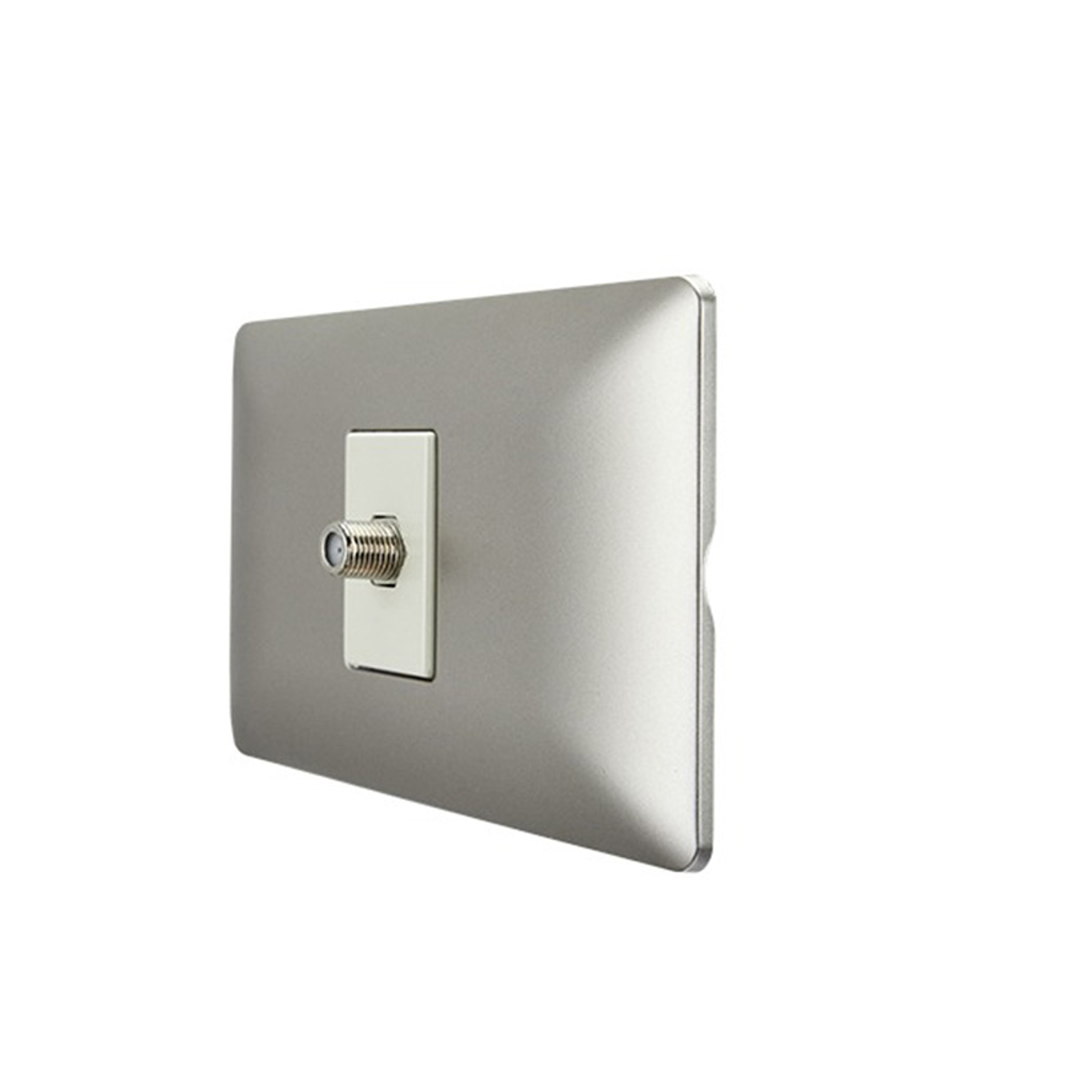 Toma Coaxial Rg6 (Champange) 1