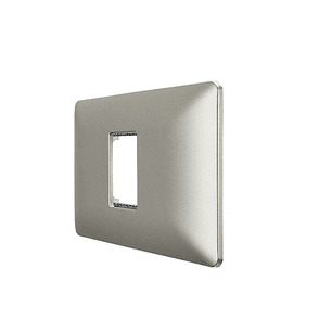 Placa Simple C/Soporte (Champange)