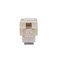 Modulo Toma Red Computacion Rj45/6E (Champange) - Miniatura 2