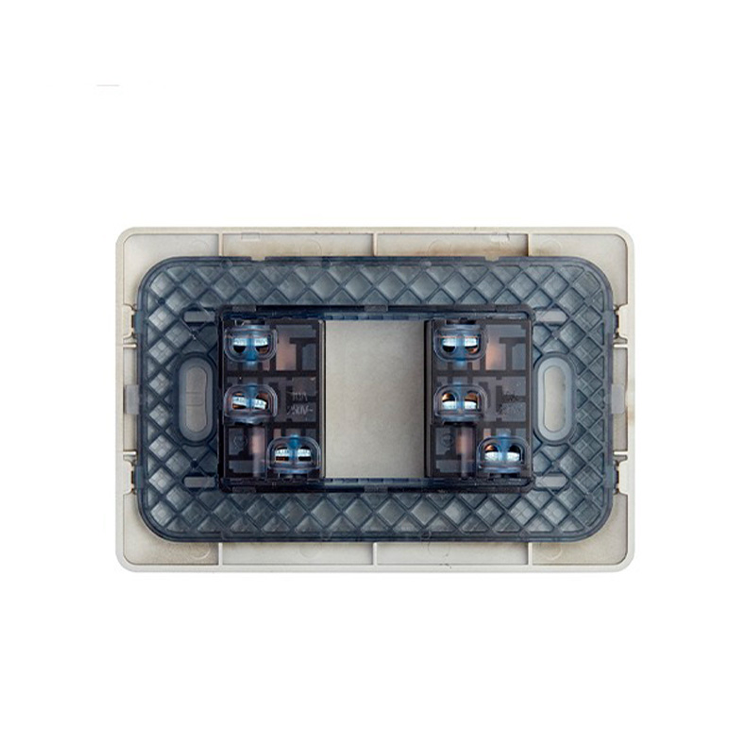 Interruptor Eléctrico Simple (9/12) 10A 250V (Café) 3