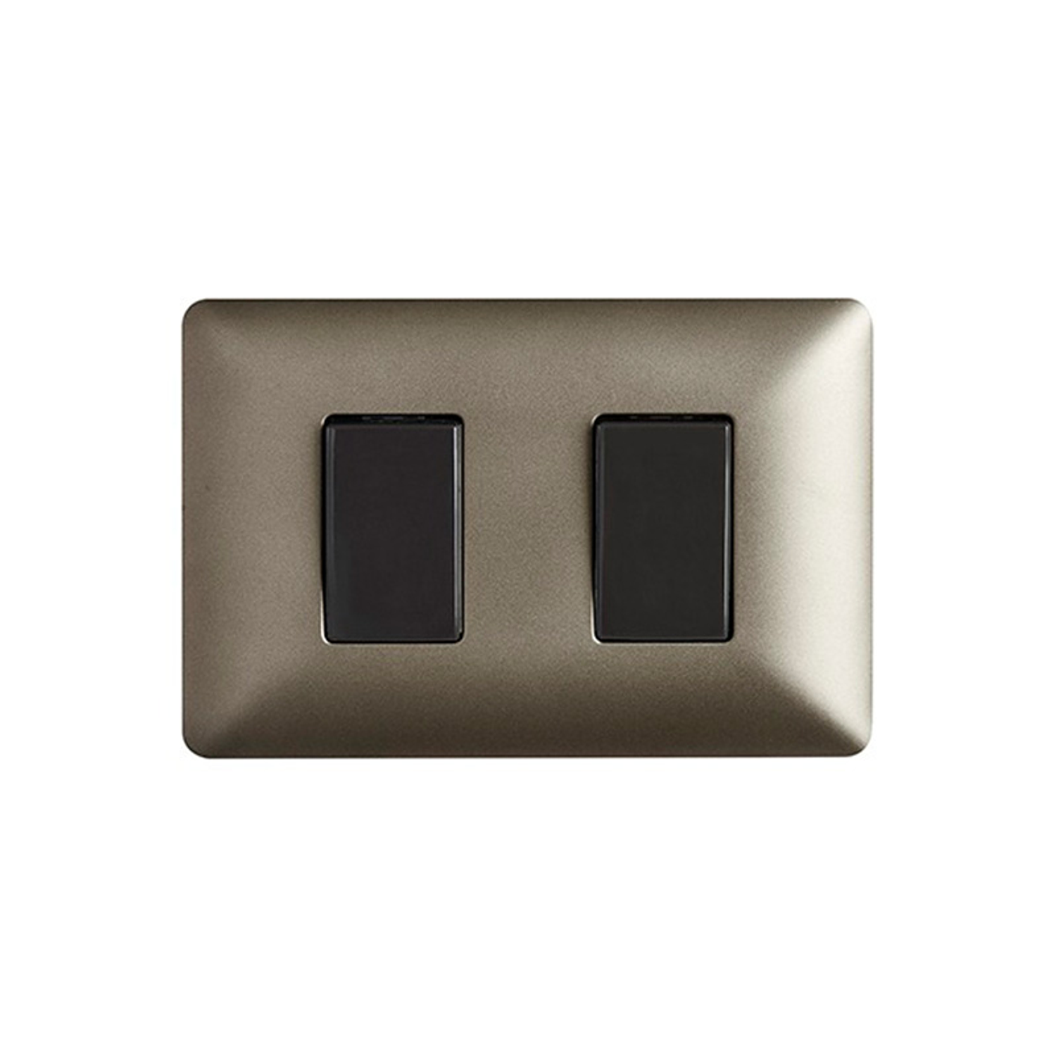 Interruptor Eléctrico Triple (9/32) 10A 250V (Café) 2