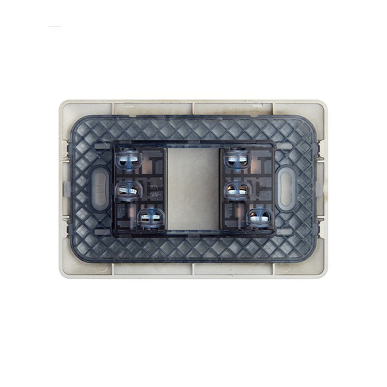 Enchufe de Pared Doble Bipaso 10/16A 250V (Café) 3