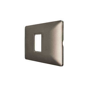 Placa Simple C/Soporte (Café)