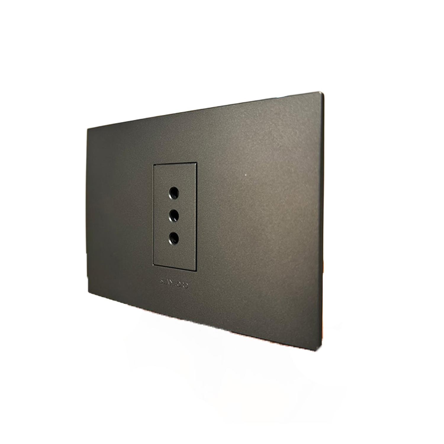 Enchufe de Pared Simple 10A 250V (Grafito) 1