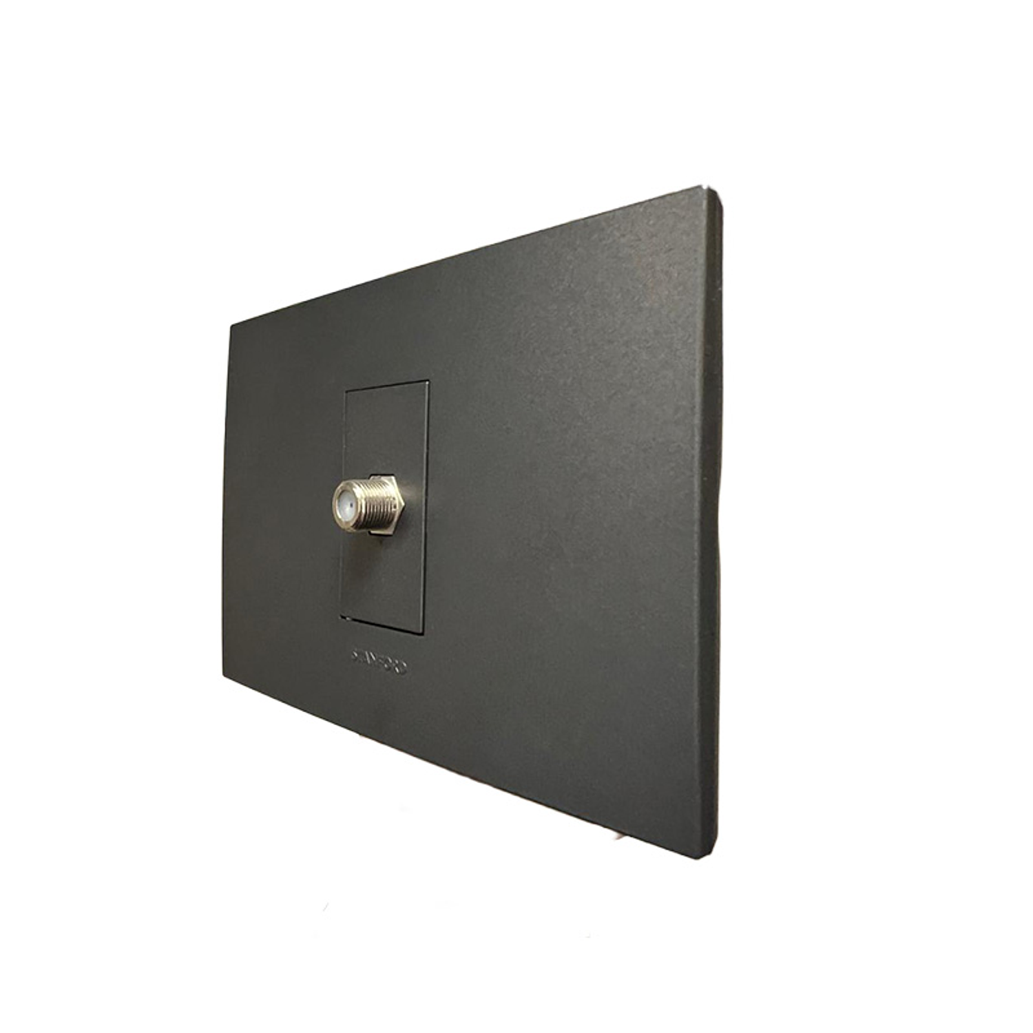 Toma Coaxial Rg6 (Grafito) 1