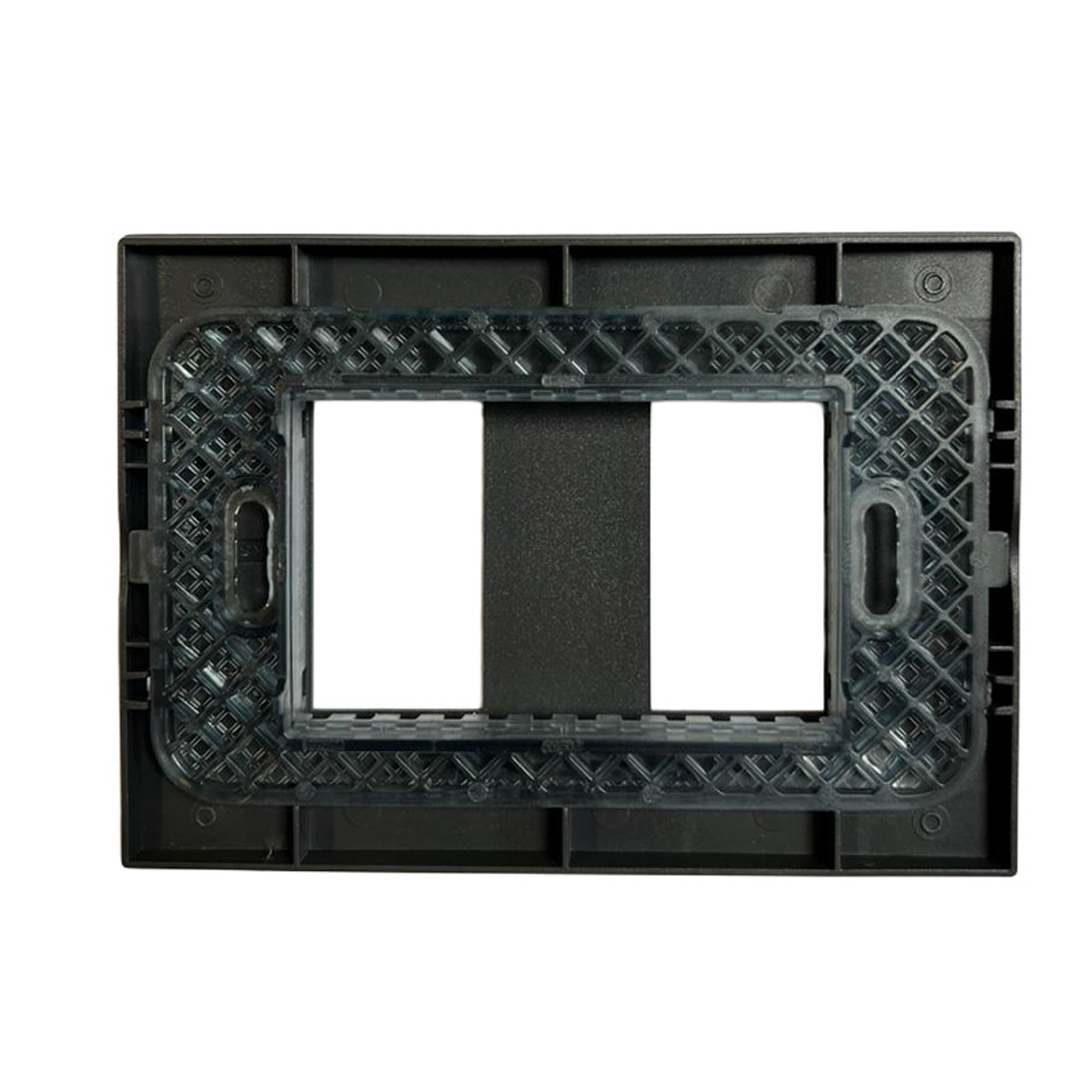 Placa Doble C/Soporte (Grafito) 2