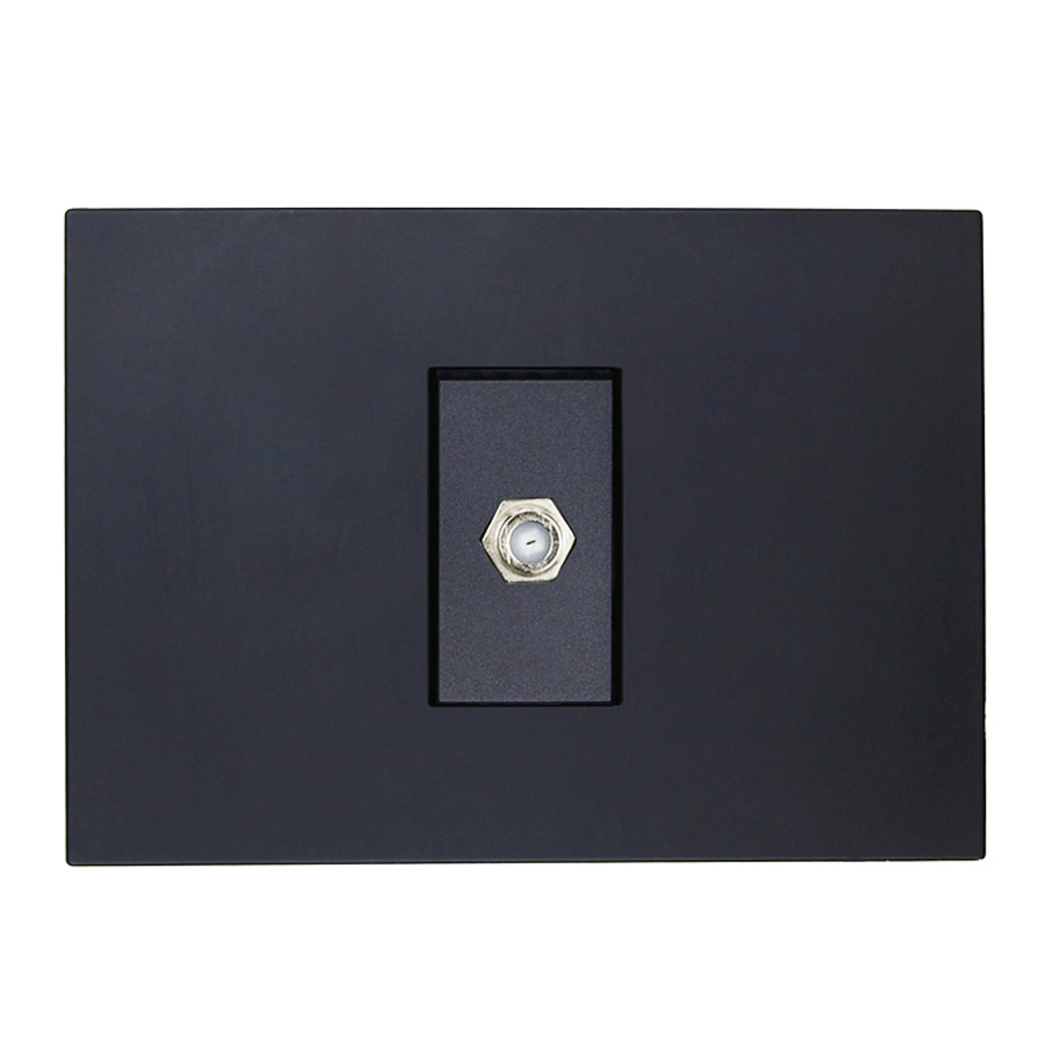 Toma Coaxial Rg6 (Negro)